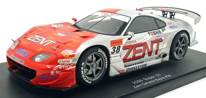 Autoart 1/18 Scale Diecast 38509 Toyota Supra Super GT 2005 Zent Cerumo #38