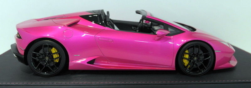 Make UP 1/18 Scale Resin - 006SC2 Lamborghini Huracan LP610-4 Spyder Flash Pink