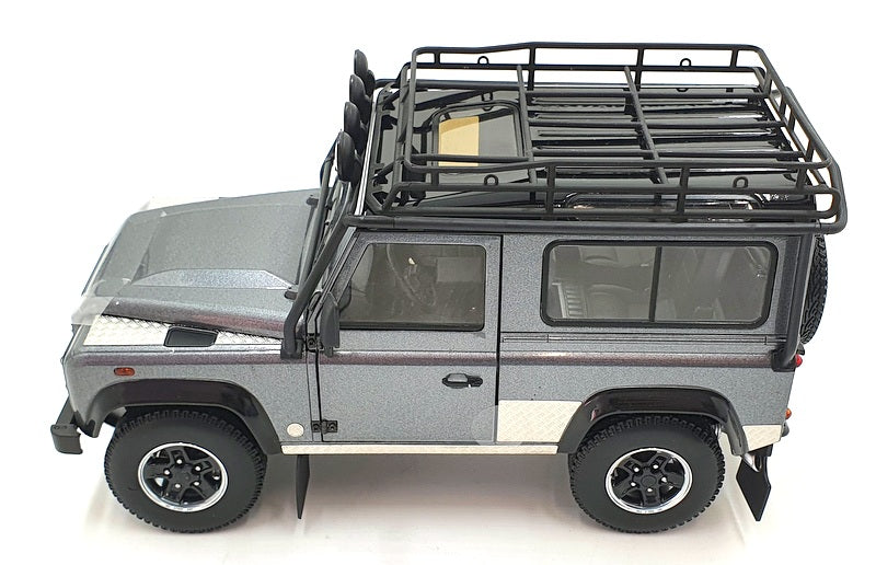Kyosho 1/18 Scale 08901TR - Land Rover Defender 90 - Grey