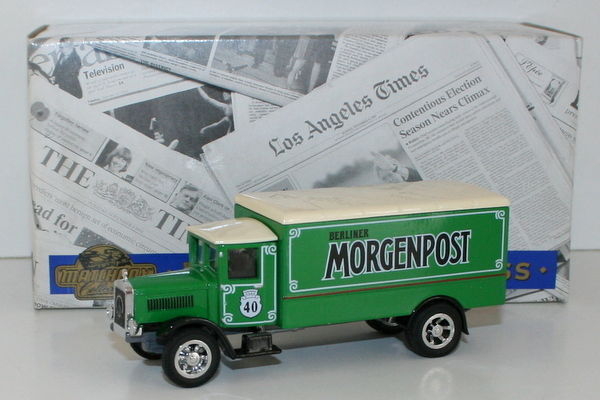 MATCHBOX COLLECTIBLES YPP03 - 1932 MERCEDS BENZ L5 - BERLINER MORGENPOST