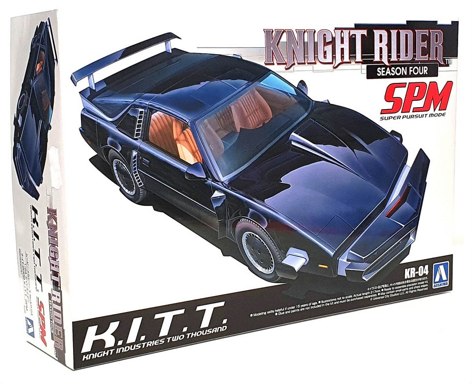 Knight Rider Spm Toy Aoshima 1/24 Scale Unbuilt Kit 063781 - Knight Rider K.I.T.T. Season 4 ...