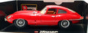 Burago 1/18 Scale Diecast 3018 - 1961 Jaguar E Coupe - Red
