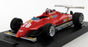 Brumm 1/43 Scale R273 - Ferrari 126C2 - GP Long Beach 1982 - Didier Pironi