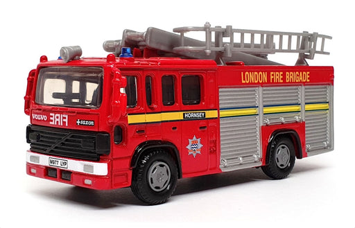 Richmond Toys Appx 12cm Long 19990 - Volvo London Fire Engine - Hornsey