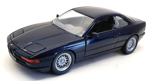Schabak 1/24  Scale Model Car SC2705 - BMW 850i - Dark Blue