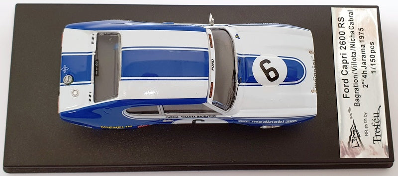 Trofeu 1/43 Scale Model Car RRes01 - 1975 Ford Capri 2600 RS 2nd 4h Jarama