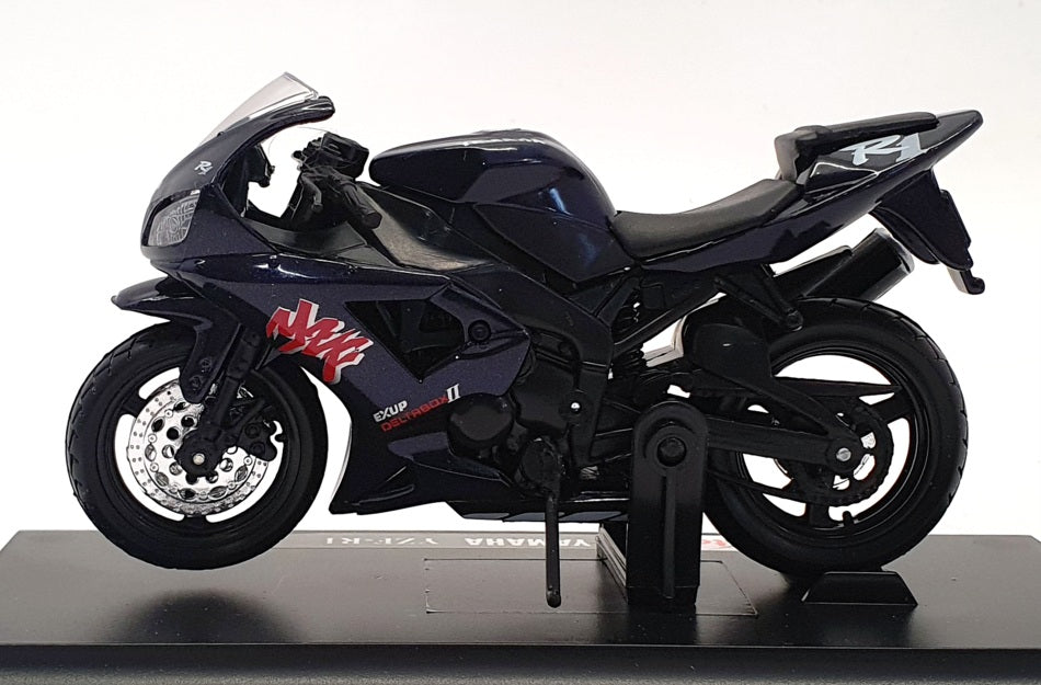 Maisto 1/18 Scale Motorbike 321 - Yamaha YZF-R1 - Dark Blue