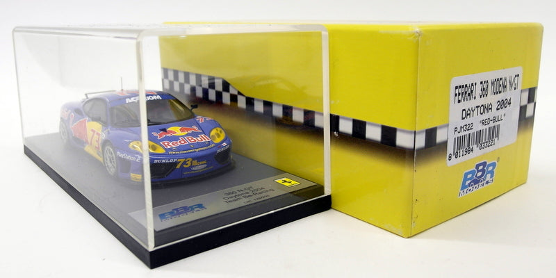 BBR Models 1/43 Scale Resin - PJM322 Ferrari 360 Modena N/GT Daytona 04 Red Bull