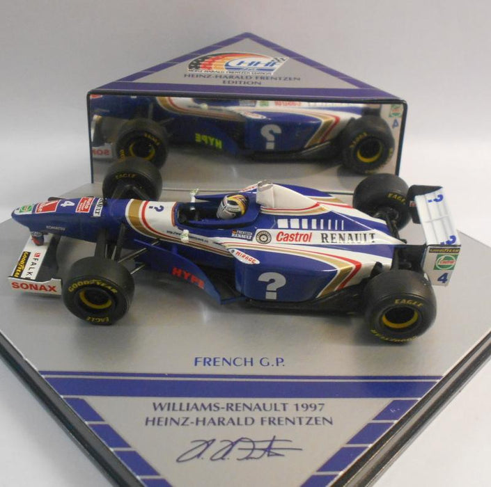 Onyx 1/43 Scale - 993 WILLIAMS RENAULT FRENCH GP. H.H FRENTZEN 1997