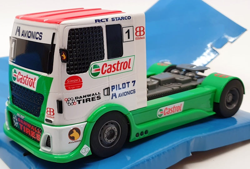 Scalextric 1/32 Scale C4156 - Team Racing Truck - White/Green