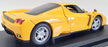 Hot Wheels 1/18 Scale Model Car C1550 - Ferrari Enzo - Yellow