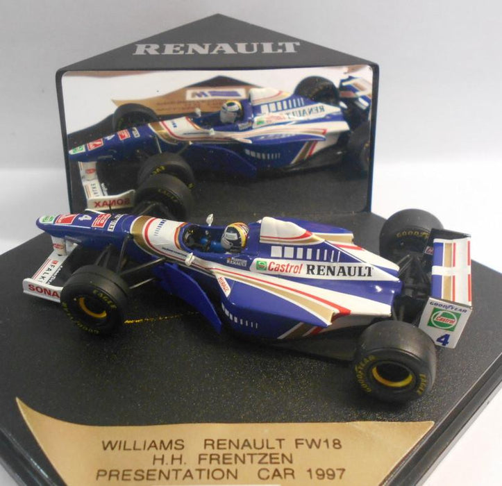 Onyx 1/43 Scale - Y200 WILLIAMS RENAULT H.H FRENTZEN PRESENTATION CAR 1997