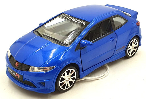 RMZ 13CM Long 2224 - Honda Civic Type R - Pull Back & Go Model Car - Blue