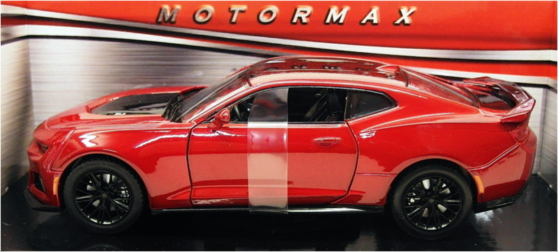 Motormax 1/24 Scale Model Car 79351 - 2017 Chevrolet Camaro ZL1 - Met Red