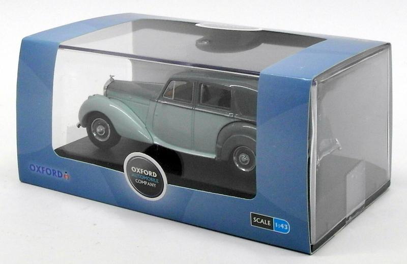 Oxford Diecast 1/43 Scale BN6005 - Bentley MkVI Two Tone Grey - Bergerac