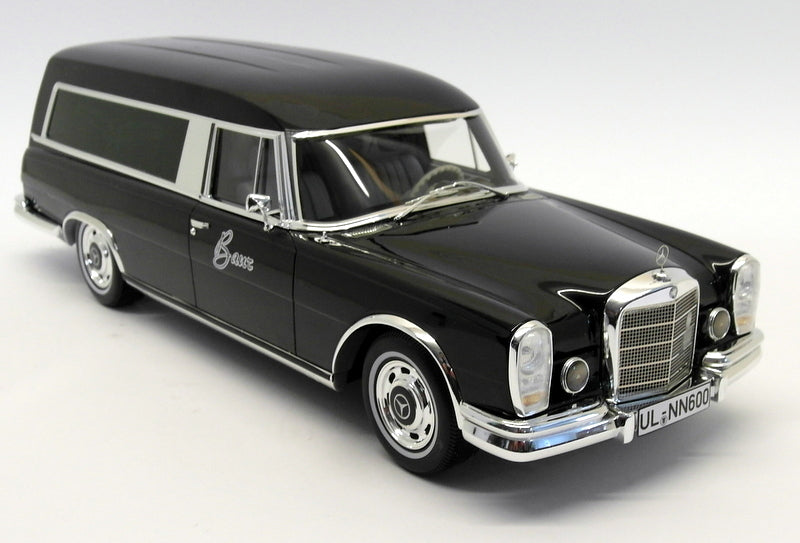 Best Of Show BOS 1/18 Scale BOS402 - Mercedes Benz 600 Pullman Hearse Black