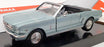 Motor Max 1/24 Scale Model Car 2128 - 1964 1/2 Ford Mustang - Met Blue