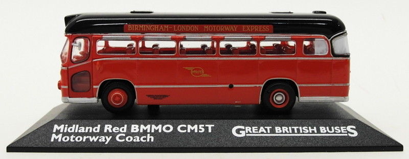 Atlas Editions 1/76 Scale 4 655 112 - Midland Red BMMO CM5T Motorway Coach