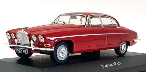 Atlas Editions 1/43 Scale Model Car 4 641 114 - Jaguar Mk.10 - Red