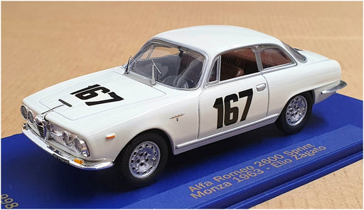 M4 Models 1/43 Scale 7112 - Alfa Romeo 2600 Sprint Monza 1963 - #167 E. Zagato