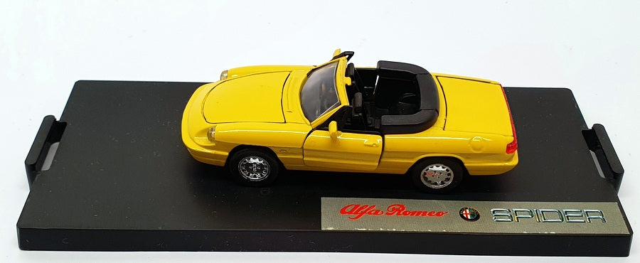 ARS Model 1/43 Scale Diecast ARS02 - Alfa Romeo Spider - Yellow