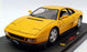 Hot Wheels 1/18 Scale Model Car V7437 - Ferrari 348 TB - Yellow