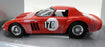 Eagles Race 1/18 Scale Diecast 16200 Ferrari 250 GTO 1964 Tour France Model Car