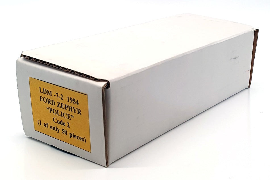 Lansdowne Models 1/43 Scale LDM7-2 - Ford Zephyr Police - REWORKED