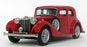 Lansdowne Models 1/43 Scale LDM84A - 1937 MG VA Saloon - Wine Red