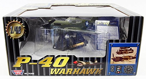 Motormax 1/48 Scale Aircraft 76369 - P-40 Warhawk