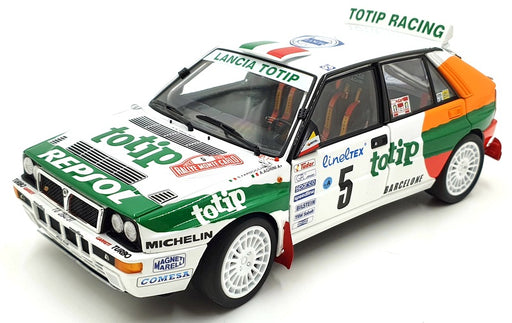 Kyosho 1/18 Scale Diecast 08348F Lancia Delta HF Intergrale 1993 RMC #5 Totip