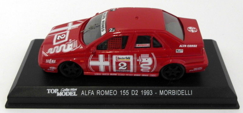 Top Model 1/43 Scale TMC 021 - Alfa Romeo 155 D2 1993 - #2 Morbidelli