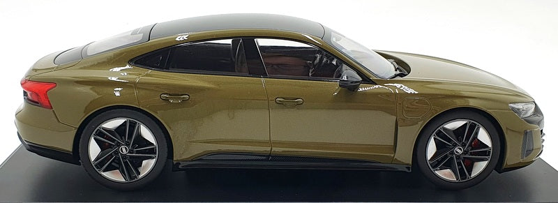 Norev 1/18 Scale Diecast 188380 - Audi RS E-Tron GT 2021 - Olive Metallic