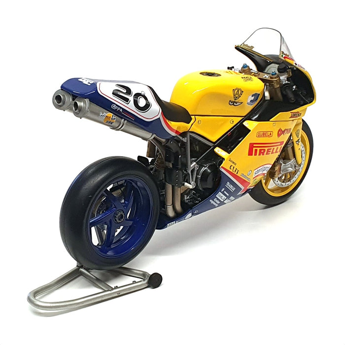 Minichamps 1/12 Scale 122 031220 - Ducati 998RS Motorbike - M. Borciani WSB 2003