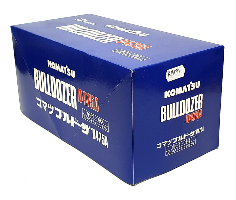 Replicars 1/50 Scale Diecast RB092 - Komatsu Bulldozer D475A