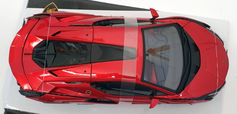 Burago 1/18 Scale Diecast #18-11046 - Lamborghini Sian FKP 37 - Red