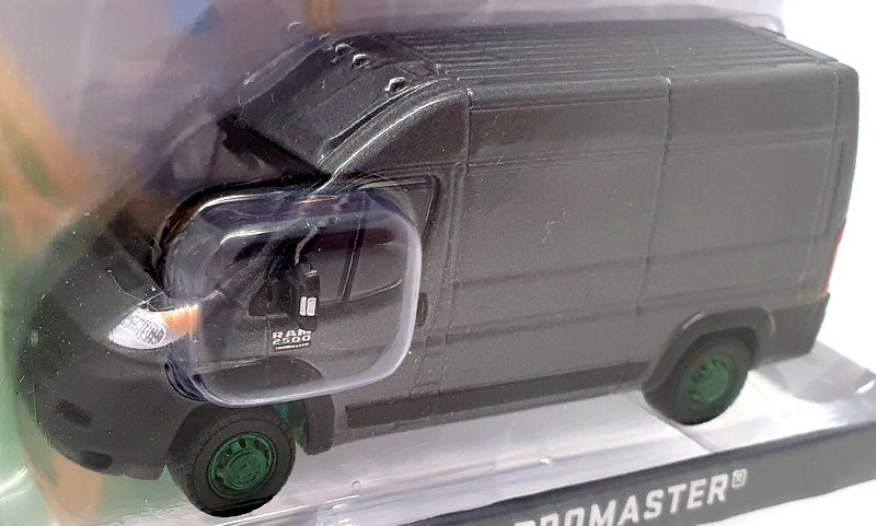 Greenlight 1/64 Scale Model Van 530109 - 2017 RAM Promsater Chase Van - Silver