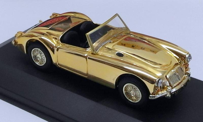 Vanguards 1/43 Scale Diecast VA05007 - MGA Open Top 50th Anniversary - Gold