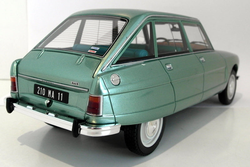 Otto 1/18 Scale Resin - OT631 Citroen Ami 8 Metallic Green