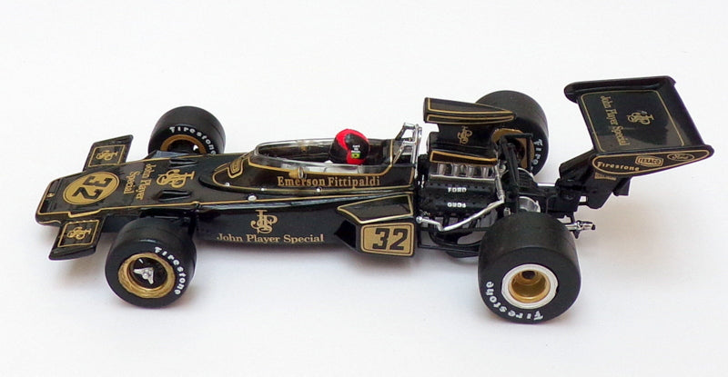 Quartzo 1/43 Scale 27851 - F1 Lotus 72D 1972 Belgiun GP Winner - #32 Fittipaldi