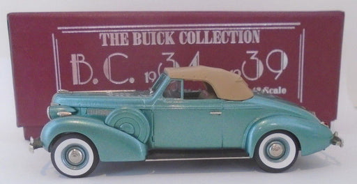 Brooklin Models 1/43 Scale BC016 1938 Buick Special Convertable M46- C Green
