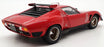 Kyosho 1/18 Scale Model Car 08319R - 1966 Lamborghini Miura P400S - Red/Black