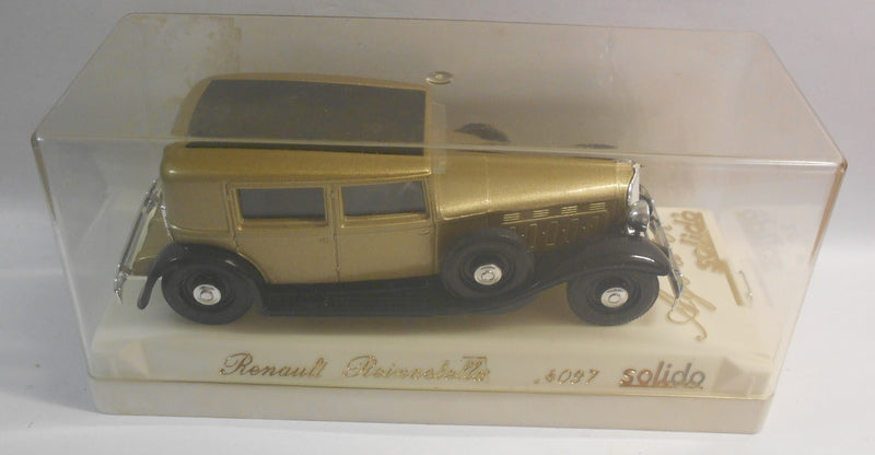 Solido 1/43 Scale Metal Model - SO127 RENAULT REINASTELLA 4097 GOLD