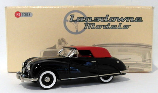 Lansdowne Models 1/43 Scale LDM44X - 1948 Austin Atlantic A90 Top Up - LCC Black