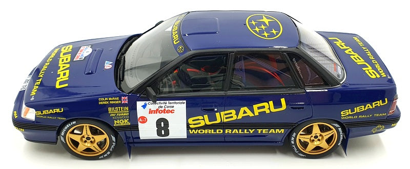 Otto Mobile 1/18 Scale Resin OT955 - Subaru Legacy RS Gr. ATC C.McRae #8