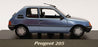 Maxichamps 1/43 Scale 940 112370 - 1990 Peugeot 205 - Metallic Blue
