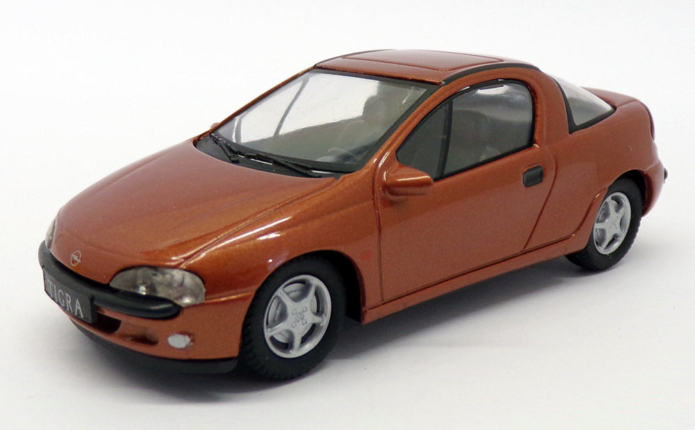 Schuco 1/43 Scale Model Car 17 99 524 - Opel Tigra - Metallic Tan