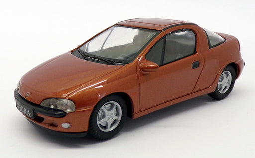 Schuco 1/43 Scale Model Car 17 99 524 - Opel Tigra - Metallic Tan