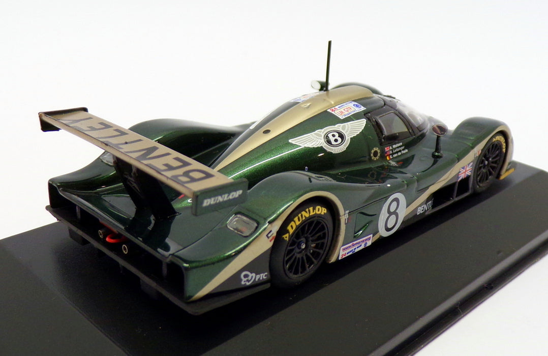 Ixo Models 1/43 Scale Model Car LMM030 - Bentley Speed 8 #8 Le Mans 2001 - Green