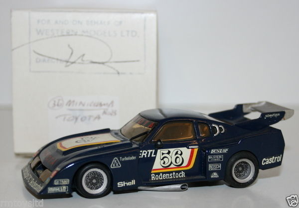 WESTERN MODELS MIKE STEPHENS 1st PROTOTYPE - MINICHAMPS - TOYOTA CELICA LIFTBACK